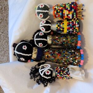 Handmade South African Ndebele Dolls 5
